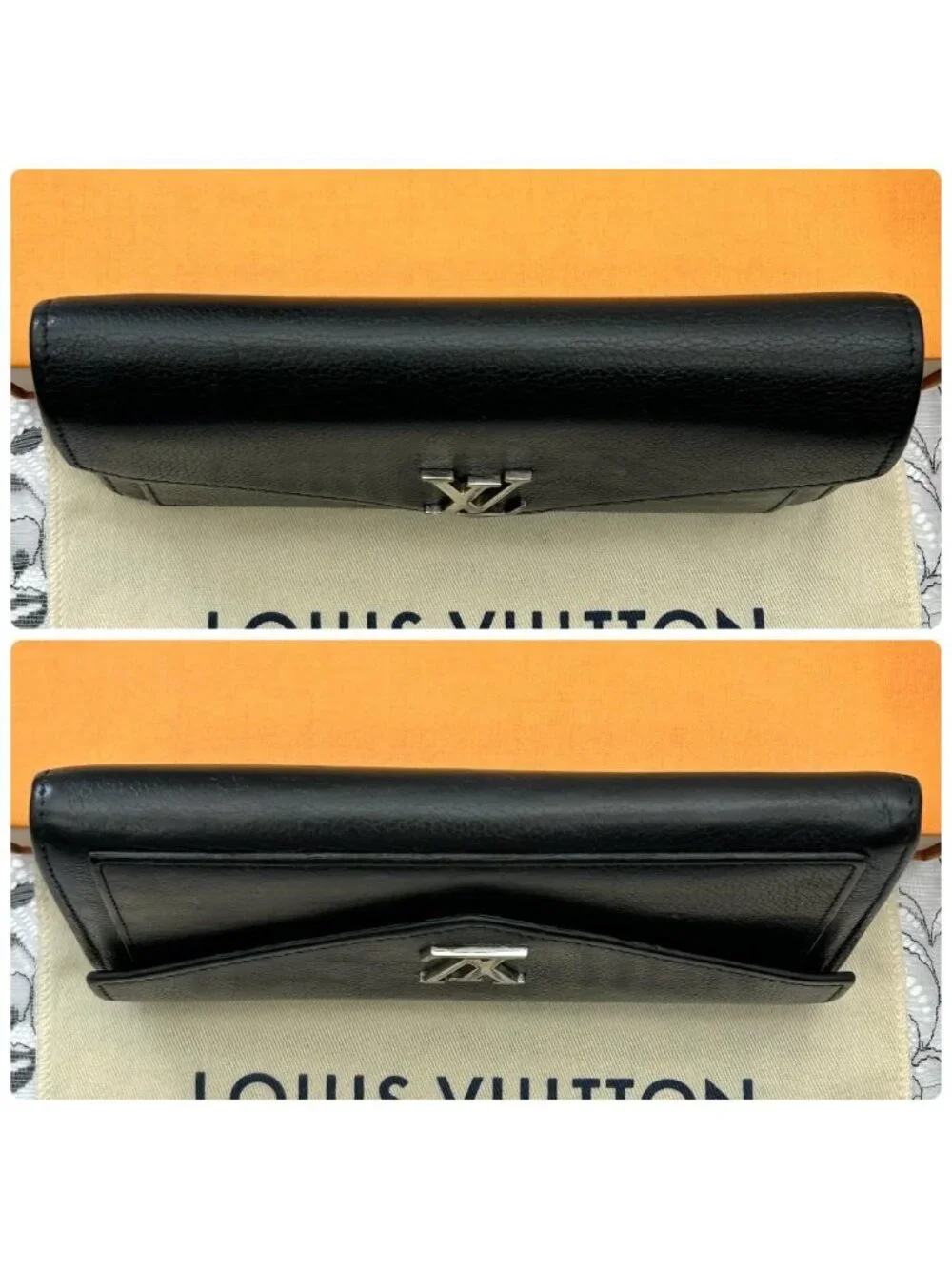 Louis Vuitton Portefeuille My Lockme Noir Wallet